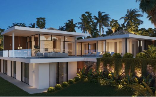 Luxury oceanview villas