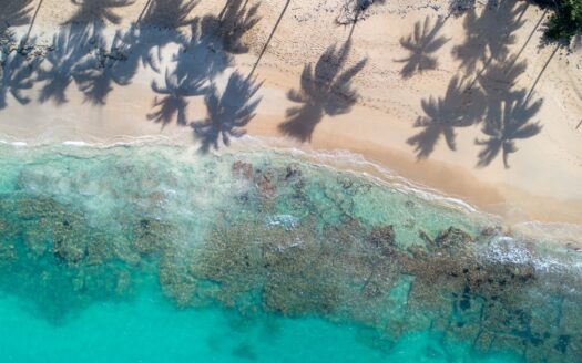 almost new beachfront villa