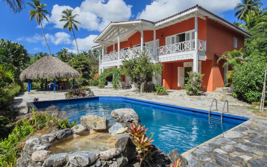 Beachfront villa Samana