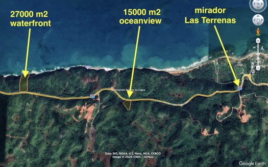 Waterfront 27000 m2 Las Terrenas